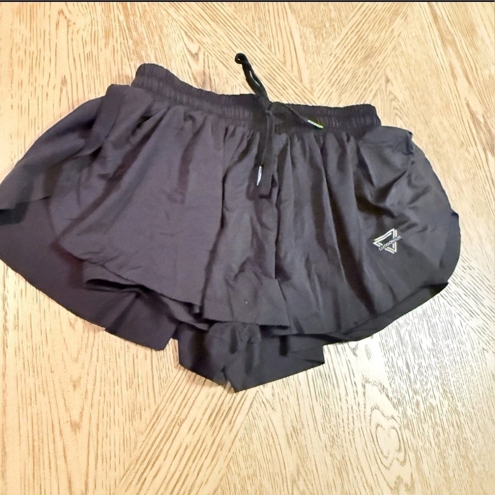 Luogongzi Women’s Athletic Shorts Workout Size Small In Black